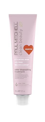 0009531136103 - PAUL MITCHELL CLEAN BEAUTY COLOR DEPOSITING TREATMENT, FOR REFRESHING + PROTECTING COLOR-TREATED HAIR CAYENNE, 5.1 OZ.