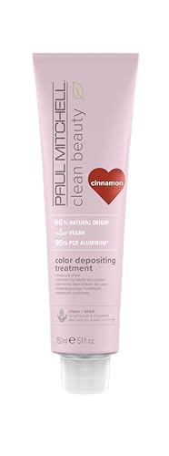 0009531136110 - PAUL MITCHELL CLEAN BEAUTY COLOR DEPOSITING TREATMENT, FOR REFRESHING + PROTECTING COLOR-TREATED HAIR CINNAMON, 5.1 OZ.