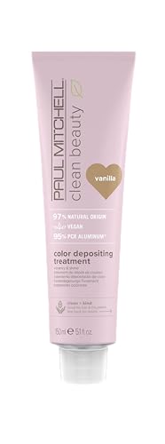0009531136141 - PAUL MITCHELL CLEAN BEAUTY COLOR DEPOSITING TREATMENT, FOR REFRESHING + PROTECTING COLOR-TREATED HAIR VANILLA, 5.1 OZ.