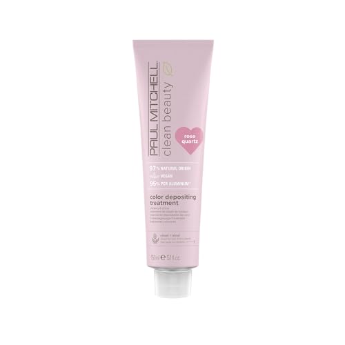 0009531136455 - PAUL MITCHELL CLEAN BEAUTY COLOR-DEPOSITING TREATMENT, FOR REFRESHING + PROTECTING COLOR-TREATED HAIR 5.1 OZ, ROSE QUARTZ