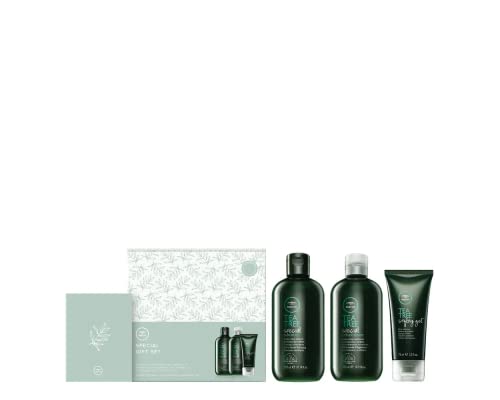 0009531561592 - PAUL MITCHELL TEA TREE SPECIAL HOLIDAY GIFT SET, SHAMPOO, CONDITIONER + HAIR GEL, FOR ALL HAIR TYPES