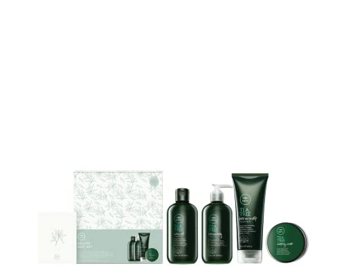 0009531561608 - PAUL MITCHELL TEA TREE SPECIAL DELUXE HOLIDAY GIFT SET, SHAMPOO, HAIR AND BODY MOISTURIZER, HAIR MASK + STYLING CREAM, FOR ALL HAIR + SKIN TYPES