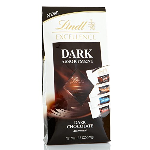 0009542006044 - LINDT EXCELLENCE ASSORTED CHOCOLATE DIAMONDS BAG, 52 COUNT