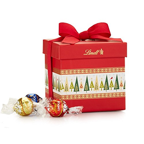 0009542013851 - LINDT CHOCOLATE LINDOR TRUFFLES ASSORTED CLASSIC GIFT BOX, 12.7 OUNCE