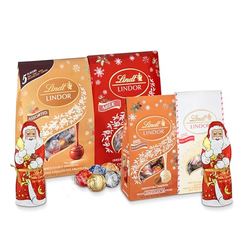 0009542451745 - LINDT HOLIDAY HOSTING CHOCOLATE CANDY BUNDLE, SEASONAL EXCLUSIVE, PACK OF 6