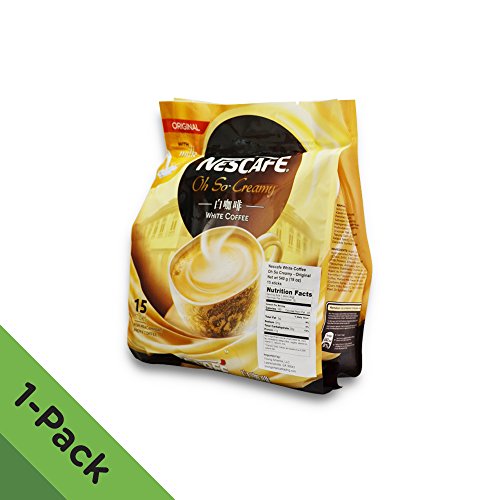 9556001185648 - NESCAFÉ IPOH WHITE COFFEE ORIGINAL (15 SACHETS) ★ PREMIX INSTANT COFFEE ★ DELICIOUSLY CREAMY AND AROMATIC COFFEE WITH A RICH LAYER OF FOAM ★ JUST MIX WITH WATER, NO NEED OF SUGAR AND CREAMER ★ MADE FROM QUALITY BEANS ★ IMPORTED FROM NESTLÉ MALAYSIA