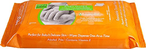 0095614731150 - NICE-N-CLEAN SCENTED BABY WIPES ( WIPE, 6.6X7.9, SCENTED, SOFT PK, 40/PK ) 12 PACK / CASE