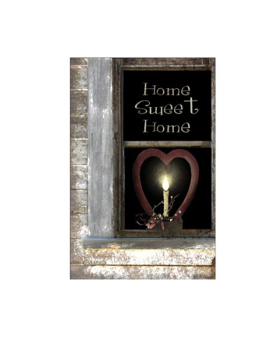 9577672045642 - OHIO WHOLESALE RADIANCE LIGHTED HOME SWEET HOME CANVAS WALL ART, FROM OUR EVERYDAY COLLECTION