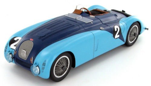 9580006440372 - BUGATTI 57 G #2 WINNER LE MANS 1937 J.P.WIMILLE/P.VEYRON 1/18 BY SPARK 18LM37 THIS ITEM IS MADE OF RESIN AND DOES NOT HAVE ANY OPENINGS
