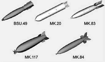 9580208033075 - TRUMPETER 1/32 US AIRCRAFT WEAPONS SET: BOMBS MODEL KIT