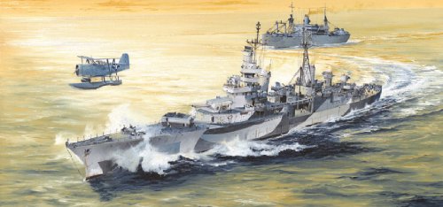 9580208053271 - TRUMPETER USS INDIANAPOLIS CA35 HEAVY CRUISER 1944 (1/350 SCALE)
