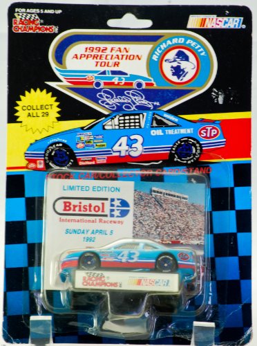 0095949019329 - 1992 - RACING CHAMPIONS - NASCAR - 1992 RICHARD PETTY FAN APPRECIATION TOUR - BRISTOL INTL RACEWAY - #43 - STP - PONTIAC GRAND PRIX - VERY RARE - NEW - OOP - COLLECTIBLE
