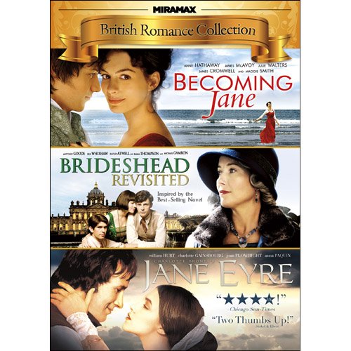 0096009864798 - MIRAMAX BRITISH ROMANCE COLLECTION: BECOMING JANE/BRIDESHEAD REVISITED/JANE EYRE