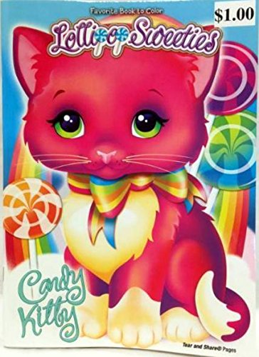 0096019055643 - LOLLIPOP SWEETIES BOOK COLORING BOOK (18 PIECES) - LOLLIPOP SWEETIES BOOK COLORING BOOKCANDY KITTY'S FAVORITE BOOK TO COLOR. CHILDREN LOVE A NUMBER OF THINGS, BUT THEY LOVE NOTHING MORE THAN THEY LOV