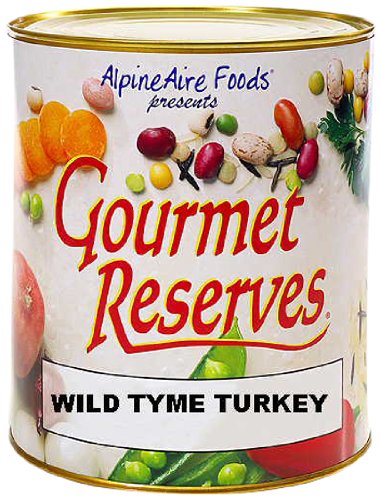 0096152994014 - ALPINEAIRE FOODS GOURMET RESERVES WILD TYME TURKEY (10-CAN)