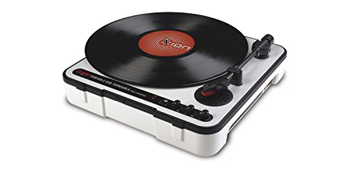 0961613174581 - ION AUDIO IPTUSB PORTABLE USB TURNTABLE WITH SOFTWARE AND BUILT-IN SPEAKER