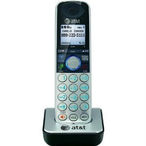 0961613178152 - AT&T 90070 DECT 6.0 CORDLESS PHONE ACCESSORY HANDSET, BLACK/SILVER, 1 ACCESSORY HANDSET