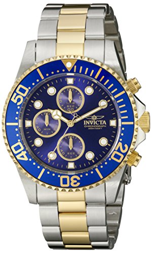 0961613270108 - INVICTA MEN'S 1773 PRO DIVER 18K GOLD ION-PLATING AND STAINLESS STEEL WATCH