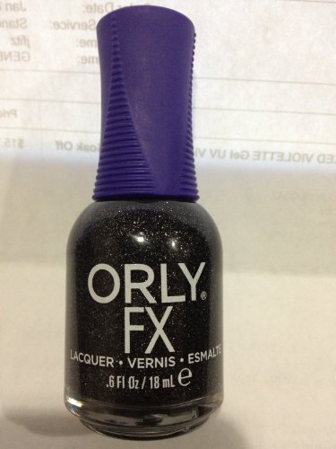 0096200204430 - ORLY NAIL LACQUER, BLACK PIXEL, 0.6 FLUID OUNCE