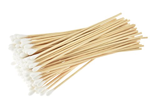 0962466008818 - SE CS100-6 6 COTTON SWABS WITH WOODEN HANDLES (PACK OF 100)