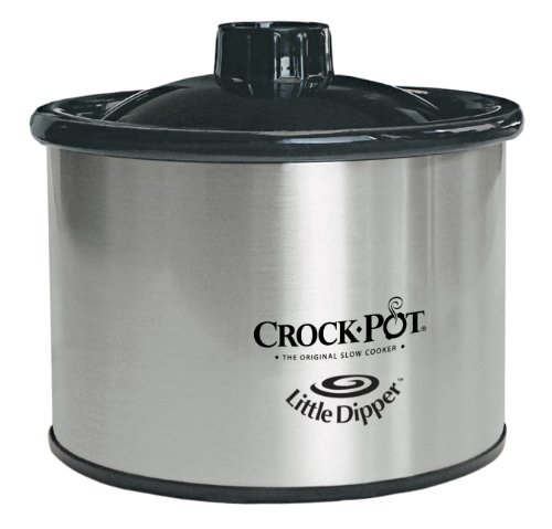 Crock-Pot SCRTD305-BS 1-Quart Triple Dipper Food Warmer with