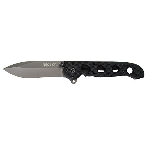 0963041574049 - COLUMBIA RIVER KNIFE AND TOOL'S M21-02G BLACK FOLDING WORK KNIFE WITH RAZOR SHARP EDGE BLADE