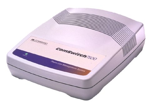 0096318075007 - COMMAND COMMUNICATIONS COMSWITCH 7500 4-PORT PHONE/FAX MODEM/ANS MACHINE LINE SHARING DEVICE