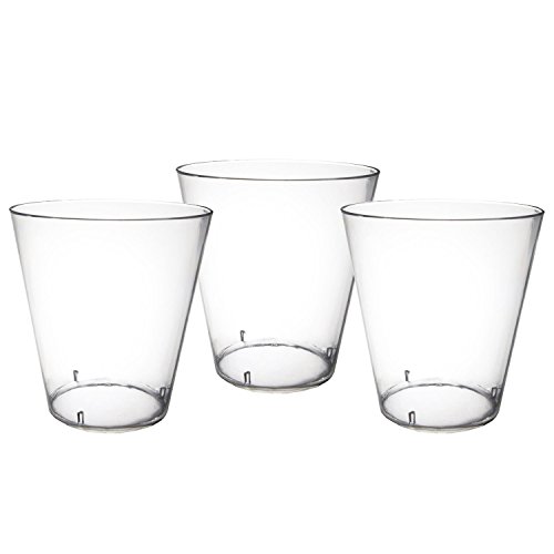 0096362205801 - PARTY ESSENTIALS HARD PLASTIC 2-OUNCE SHOT/SHOOTER GLASSES, CLEAR, 100-COUNT, CLEAR