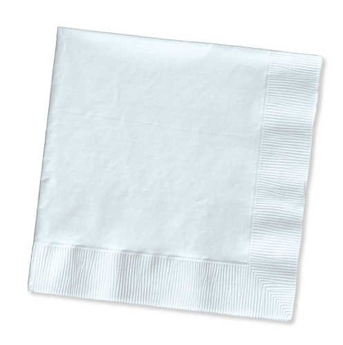 0096362211284 - CREATIVE CONVERTING VALUE PACK PAPER BEVERAGE NAPKINS, WHITE, 300-COUNT