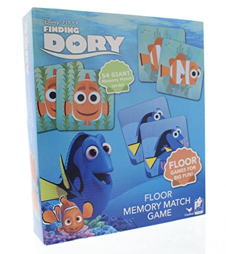 0096362230155 - DISNEY FINDING DORY FLOOR MEMORY MATCH GAME - 54 GIANT MEMORY CARDS