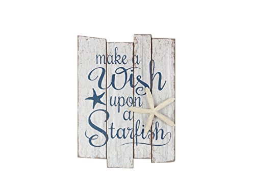 0096587156889 - YOUNG'S WOOD WISH WALL DECORATIVE SIGN, 19 X 13.5 X 1.25