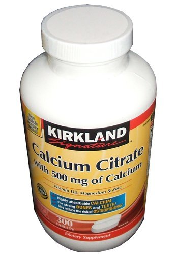 0096619286645 - CALCIUM CITRATE WITH OF CALCIUM PER BOTTLE 500 MG, 500 TABLET,500 COUNT