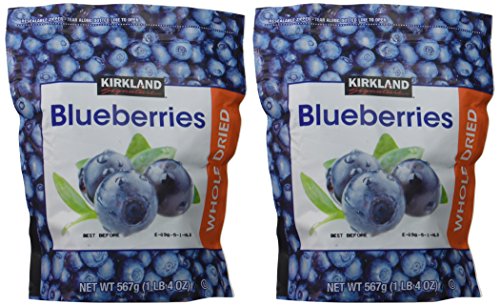 0096619968312 - WHOLE DRIED BLUEBERRIES 2 X 20