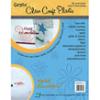 0096701141760 - CRAFT PLASTIC SHEETS 8.5X11 25/PKG-CLEAR 0.007