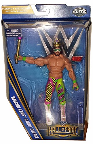0096962662202 - WWE WRESTLING ELITE COLLECTION HALL OF FAME MACHO KING RANDY SAVAGE 6 ACTION FIGURE