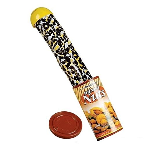 0097138622853 - TRICK NUTS SNAKE NUT CAN POP OUT JOKE GAG GIFT CLOWN FUNNY NOVELTY PROP NEW