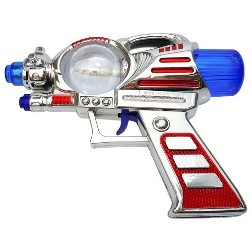0097138716590 - LIGHT-UP TOY SPACE GUN WITH SOUND