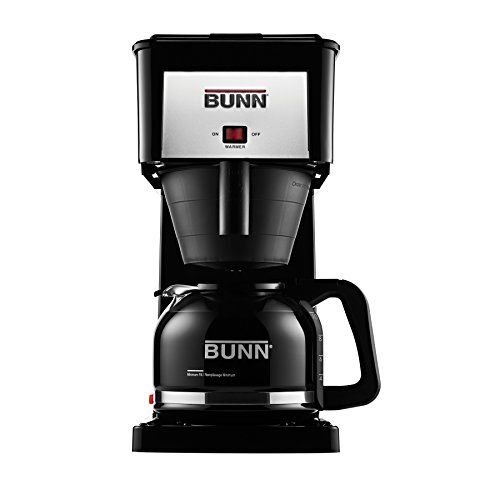 0971477677258 - BUNN GRB VELOCITY BREW 10-CUP HOME COFFEE BREWER, BLACK