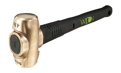 0971499649882 - WILTON (WIL90416) 16 BASH BRASS SLEDGE HAMMER WITH 4 LB HEAD