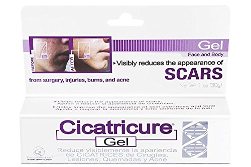 9721461981486 - CICATRICURE SCAR GEL CREAM REDUCES VISIBLE SCARRING FROM SURGERY, BURNS, ACNE, INJURY 1.0 OZ