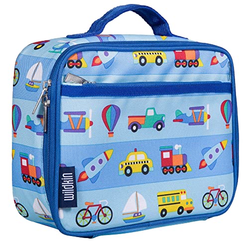 0097277330091 - WILDKIN KIDS INSULATED LUNCH BOX BAG FOR BOYS & GIRLS, REUSABLE KIDS LUNCH BOX IS PERFECT FOR ELEMENTARY, IDEAL SIZE FOR PACKING HOT OR COLD SNACKS FOR SCHOOL & TRAVEL BENTO BAGS (ON THE GO)