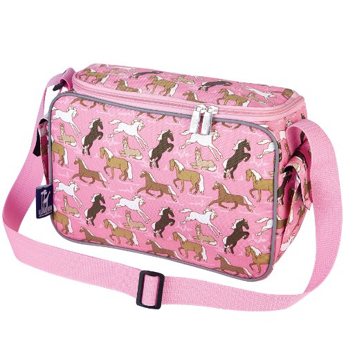 0097277460200 - HORSES IN PINK LUNCH COOLER