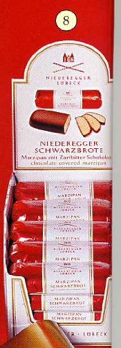 0097305050212 - NIEDEREGGER CHOCOLATE COVERED MARZIPAN LOAF