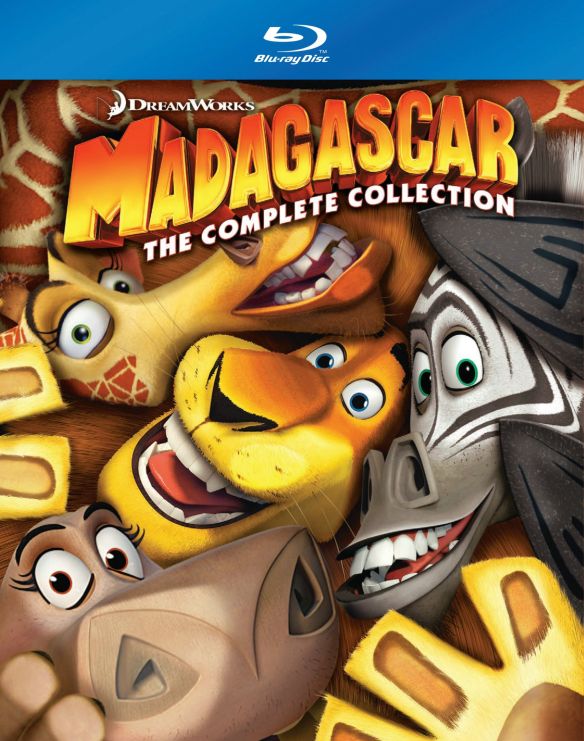 0097360850345 - MADAGASCAR: COMPLETE COLLECTION 1-3 (BLU-RAY DISC)