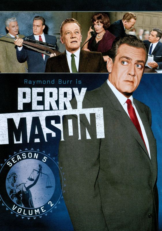 0097368955448 - PERRY MASON: SEASON 5, VOL. 2 (BLACK & WHITE) (DVD)