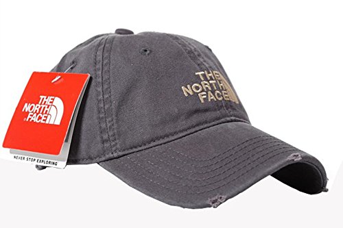 9758370321669 - THE NORTH FACE UNISEX ADJUSTABLE HORIZON CLASSIC CAP (GRAY, ONE SIZE)