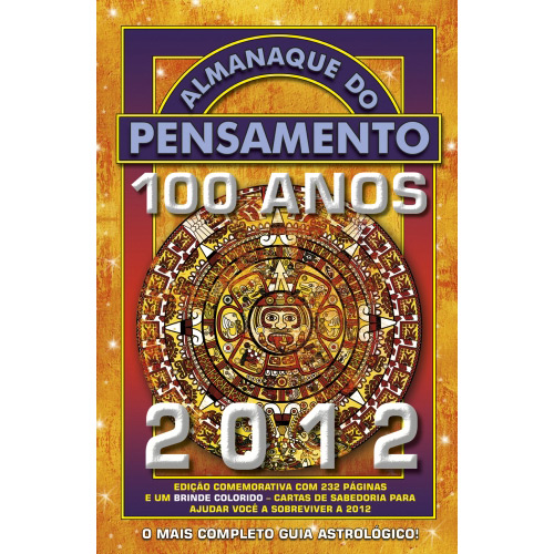 9771981932123 - LIVRO - ALMANAQUE DO PENSAMENTO 2012 - 100 ANOS
