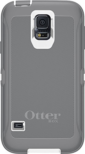 0097727501095 - OTTERBOX DEFENDER SERIES CASE FOR SAMSUNG GALAXY S5 - RETAIL PACKAGING - GUNMETAL GRAY / WHITE