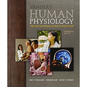 9780073378305 - VANDER'S HUMAN PHYSIOLOGY: THE MECHANISMS OF BODY FUNCTION, 13TH EDITION