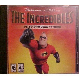 9780130136824 - THE INCREDIBLES PC-CD ROM PRINT STUDIO